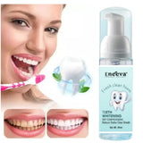 Eneeva Teeth Whitening Foam To Removes Bad Breath and Fights Germs Toothpaste Toothpaste  (60 ml)